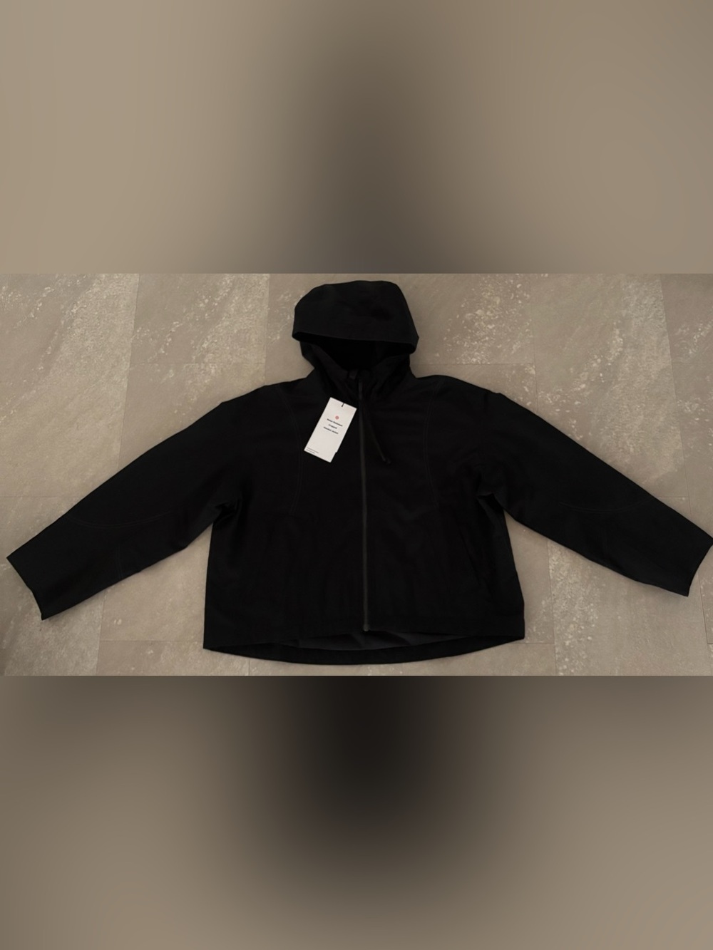 Lululemon Water-Resistant Cropped Hooded Jacket Size Medium